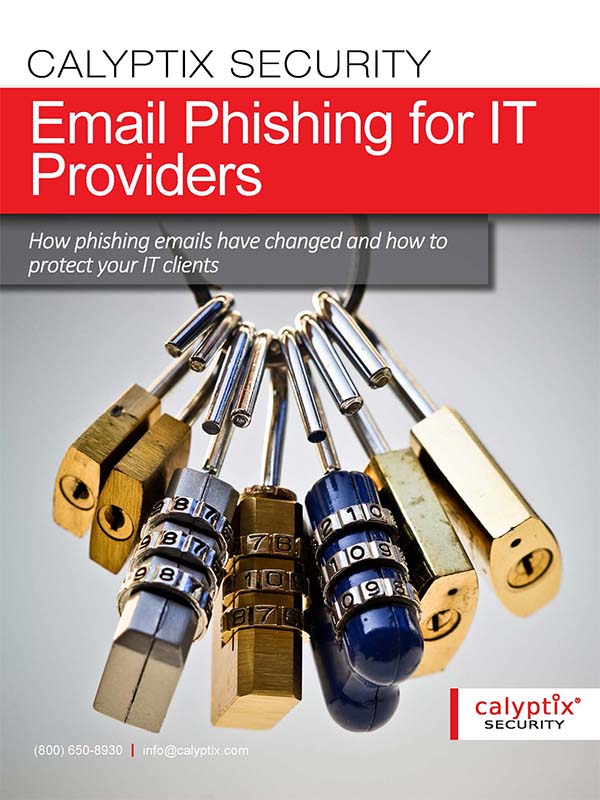 Email Phishing report Cover